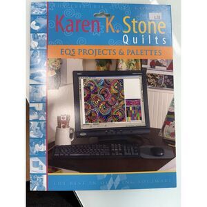 Karen K. Stone Quilts EQ5 Projects & Palettes CD – 10 Quilt Designs